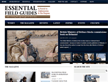 Tablet Screenshot of efgafghan.com